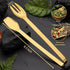 Guests Serving Set Golden - 5 Years Warranty QM Branded