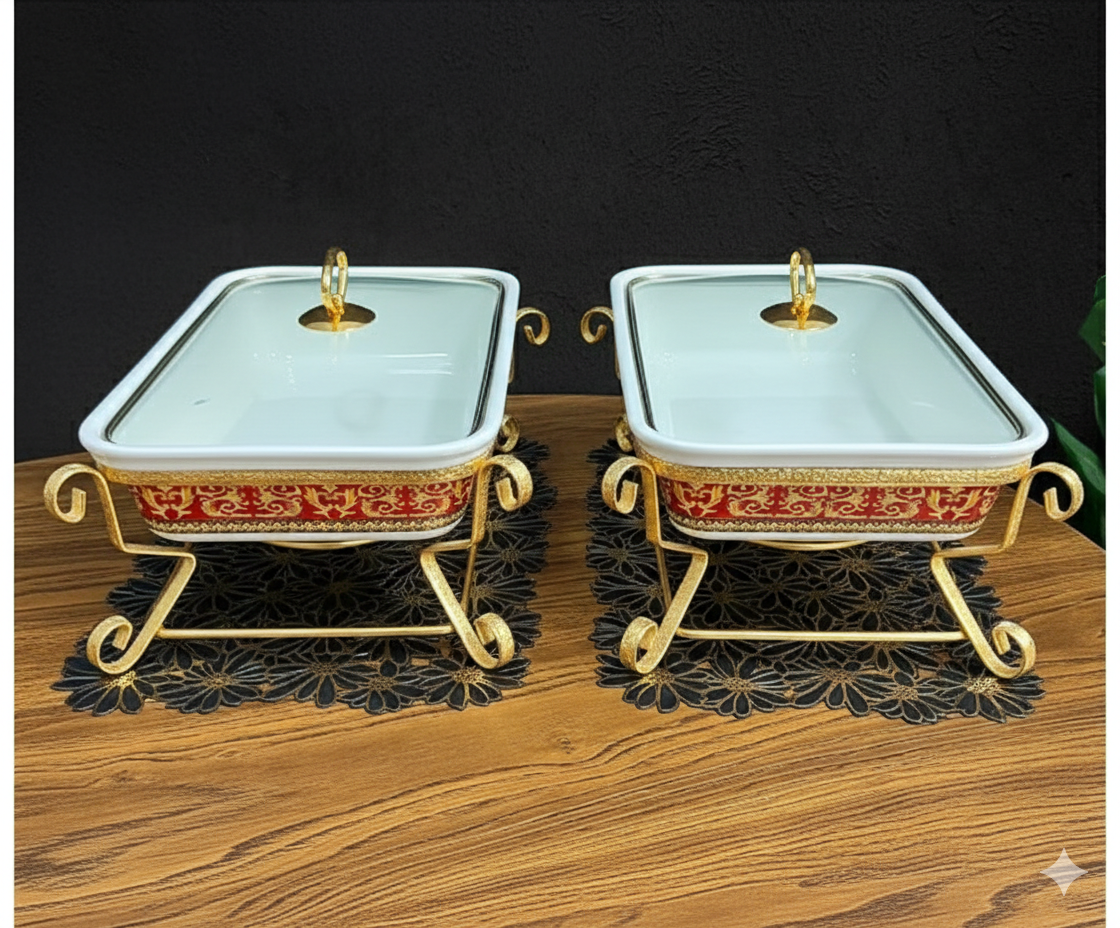 QM® Chafing Dish with Lid & Stand