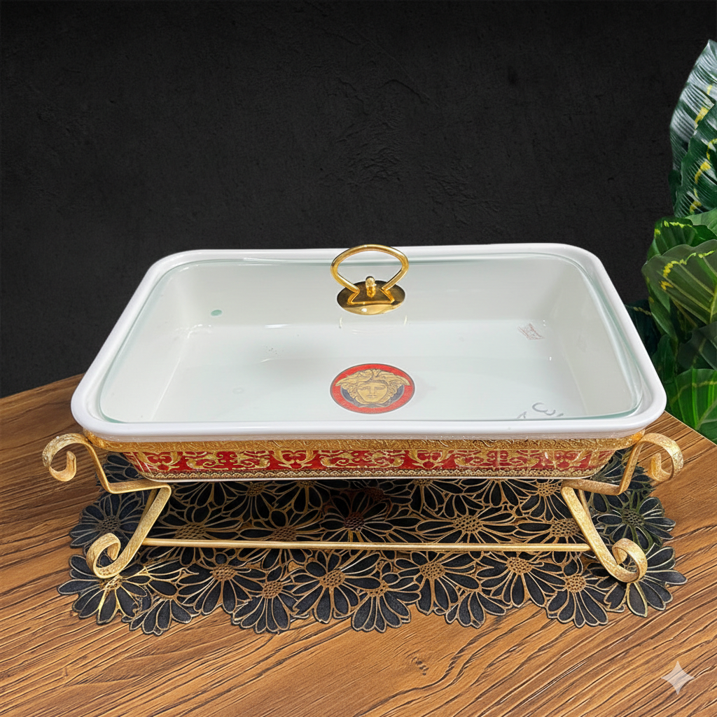 QM® Chafing Dish with Lid & Stand