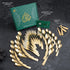 SUPREME GOLDEN 60 Gram Premium Cutlery Set Qareenay Manzil® branded