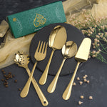 Guests Serving Set Golden - 5 Years Warranty QM Branded
