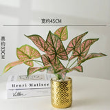Golden Color Plant pot for Home Decore
