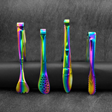 Set of 4 Rainbow Tongs