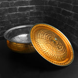 Ultra Large Copper Shahi Serving Handi - QM® Branded