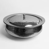 Ultra Large Silver Shahi Serving Handi - QM® Branded