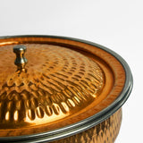 Ultra Large Copper Shahi Serving Handi - QM® Branded