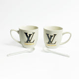 LV Cups & Spoons Set - LV Design