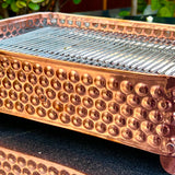 REAL COPPER BBQ Serving Grill - QM® Branded