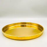 Golden Serving Dishes- PVD Coated QM Branded