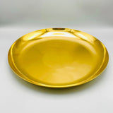 Golden Karahi & Rice Serving Platter - PVD Coated QM Branded