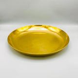 Golden Karahi & Rice Serving Platter - PVD Coated QM Branded