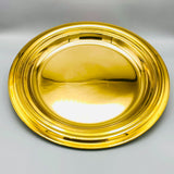 Golden Arabic Rice & Mandi Serving Platter - PVD Coated QM Branded