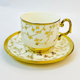 6 Persons Tea cup & Saucer Set - Tree Style