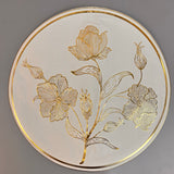 6 pcs Placemats - Golden Flower