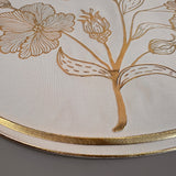 6 pcs Placemats - Golden Flower