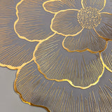 6 pcs Placemats - Golden Petal