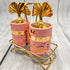 Salt & Pepper Set - Pink & Golden - 3 pcs