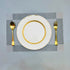 Luxury Placemats - Silver Jute Designed