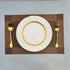Luxury Placemats - Brown Jute Designed