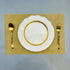 Luxury Placemats - Golden Jute Designed