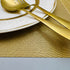 Luxury Placemats - Golden Jute Designed