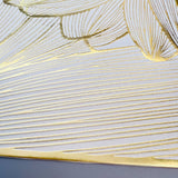 6 pcs Placemats - Golden & White Sunflower Flower Design