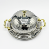 Mandi/Rice/BBQ Serving Platter-Stainless Steel