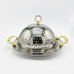 QM® Mandi Rice BBQ Serving Platter-Stainless Steel