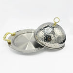 QM® Mandi Rice BBQ Serving Platter-Stainless Steel