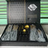 35 Grams Quality Cutlery for 6 People - 24 Piece Set - Gold & Black