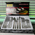 AYD Premium 24-Piece Silver & Golden Cutlery Set - 6 Person