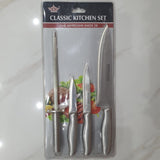 100% Stainless Steel Meat knife - 4 Piece Set High Quality