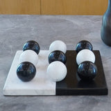 Real Italian Marble Balls Table Decoration