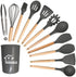 12-Piece Silicone Kitchen Utensils Set