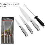 100% Stainless Steel Meat knife - 4 Piece Set High Quality