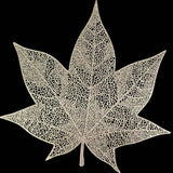 Leaf Golden Placemats - Set of 6