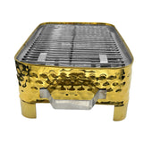 Golden BBQ Serving Grill-QM® Branded