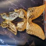 Golden Butterfly wall Decor - Set of 2