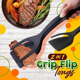 GripFlip™ Dual Sided Spatula Black