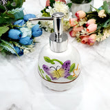 Butterfly Soap Dispenser with Loofah Sponge