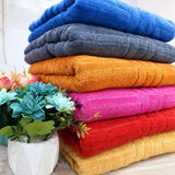 6 Large Towels Bundle - Velvet Effect