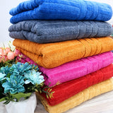 6 Large Towels Bundle - Velvet Effect