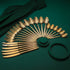 65 Grams Premium 24-Piece Golden Cutlery Set - 6 Person