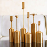 Brass Candle Stand - Set of 6 Stands