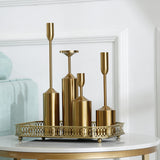 Brass Candle Stand - Set of 6 Stands