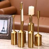 Brass Candle Stand - Set of 6 Stands