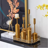 Brass Candle Stand - Set of 6 Stands