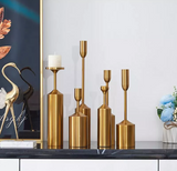 Brass Candle Stand - Set of 6 Stands