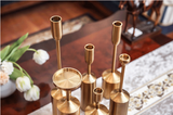 Brass Candle Stand - Set of 6 Stands